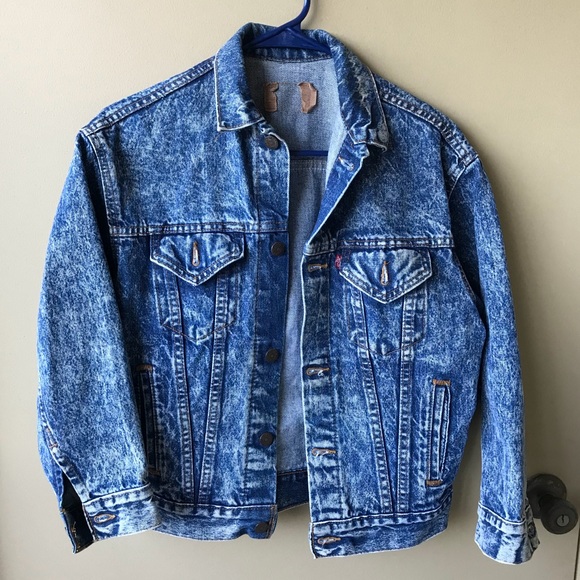 Levi's Jackets & Blazers - Levi’s Vintage Acid Washed Jean Denim Jacket